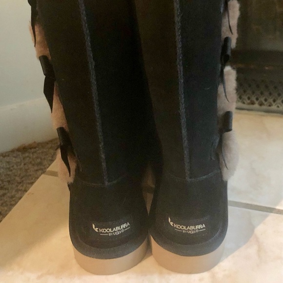 Koolaburra by Ugg Boots with Bows 🎀 and Fur - Picture 7 of 12